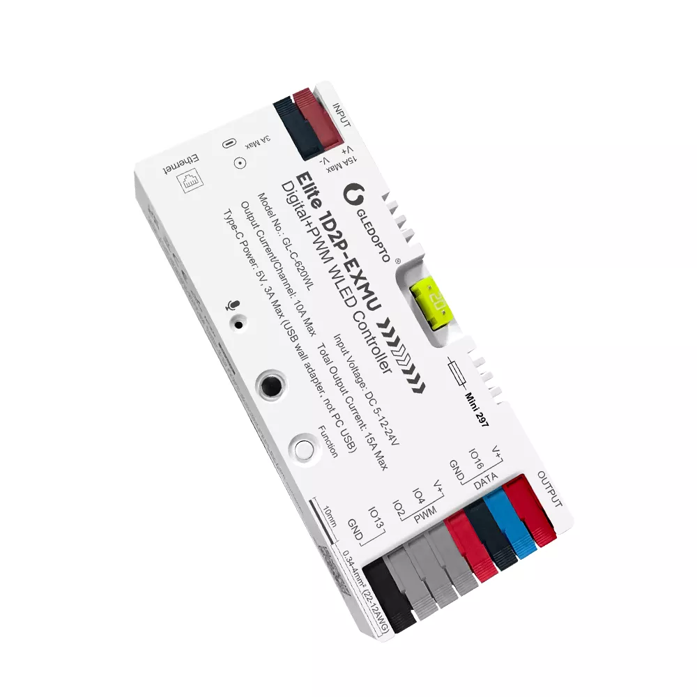 (GL-C-620WL) Elite 1D2P-EXMU Digital+PWM WLED Controller